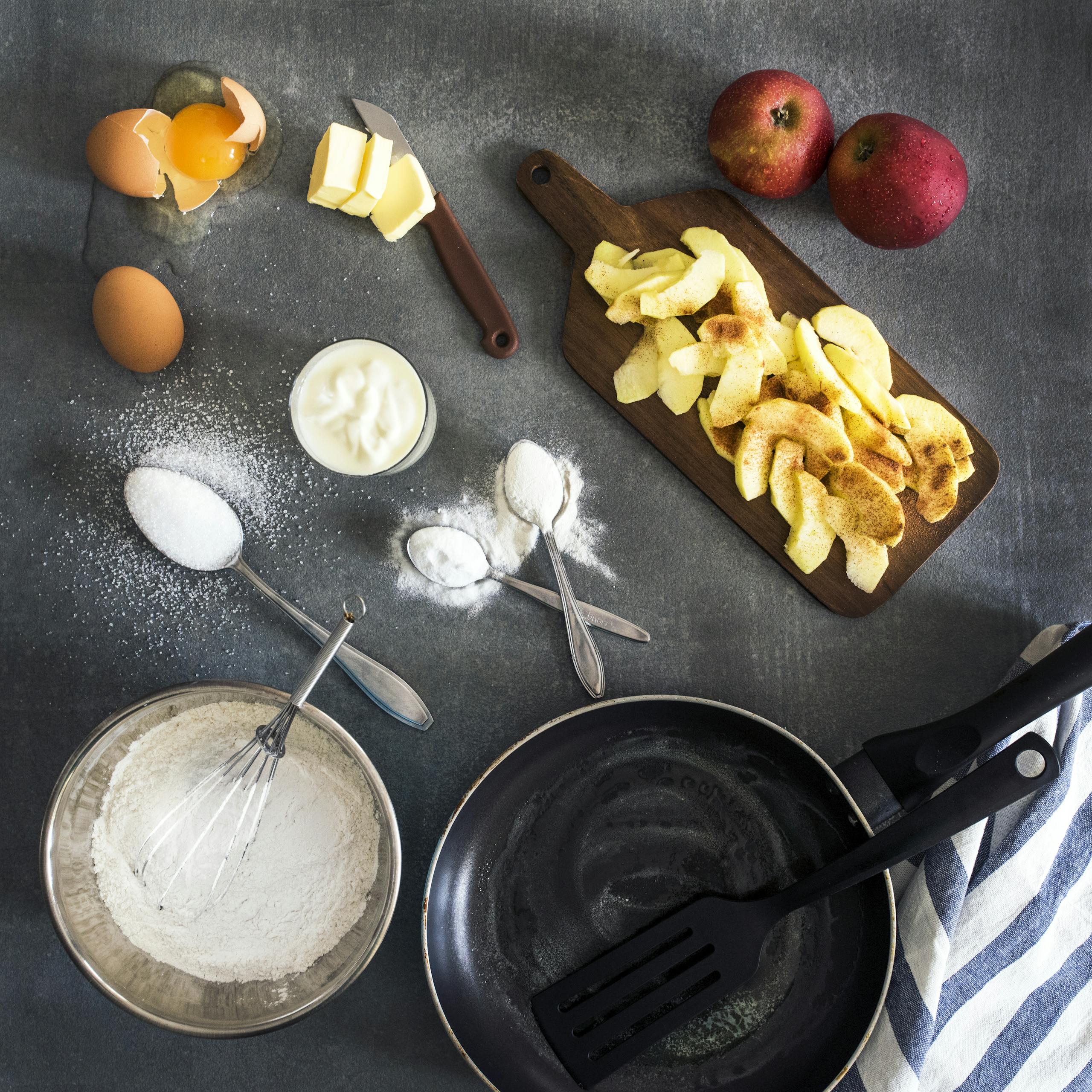 Ile kalorii ma smażone jabłka